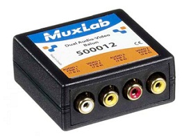 Muxlab Dual Audio-Video Balun