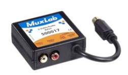 Muxlab S-Video/Audio Balun