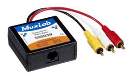 Muxlab Stereo Hi-Fi/Video Balun