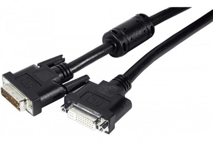 Bulk-OEM Cable DVI-D M-H 3m