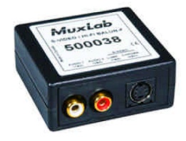 Muxlab VideoEase S-Video/Hi-Fi Balun
