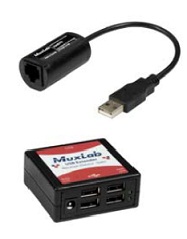 Muxlab USB 4-Port Extender Kit